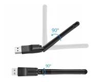 Zenwire Karta Sieciowa Adapter WiFi USB DVB-T2 HEVC - 1604769 - zdjęcie 3
